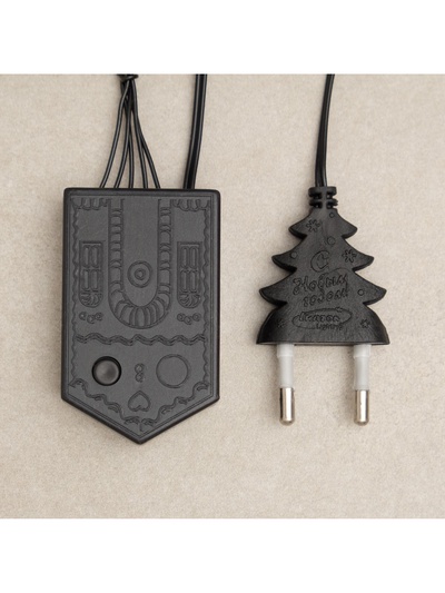 Гирлянда «Сеть» 2×2 м, IP20, тёмная нить, 224 LED, 8 режимов, 220 В, свечение синее