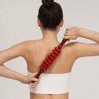 Массажёр «Скалка», универсальный, 36×6 см, 8 дисков, деревянный - Фото 3