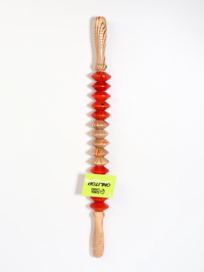 Массажёр «Скалка», универсальный, 47×4 см, деревянный