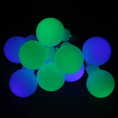 НИТЬ, 4 м с насад. “Шарики”, Н.Т., LED-25-220V, 8 р, МУЛЬТИ