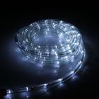 Световой шнур Luazon Lighting 10 мм, IP44, 5 м, 24 LED/м, 220 В, 8 режимов, свечение белое - фото 3706463