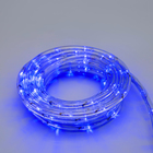 Световой шнур Luazon Lighting 10 мм, IP65, 5 м, 24 LED/м, 220 В, 8 режимов, свечение синее - Фото 4