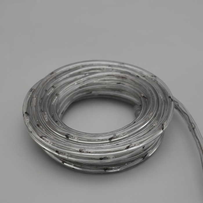 Световой шнур Luazon Lighting 10 мм, IP65, 5 м, 24 LED/м, 220 В, 8 режимов, свечение синее - фото 1883273089