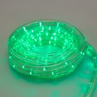 Световой шнур Luazon Lighting 10 мм, IP65, 5 м, 24 LED/м, 220 В, 8 режимов, свечение зелёное - Фото 4
