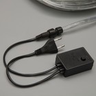 Световой шнур Luazon Lighting 10 мм, IP65, 5 м, 24 LED/м, 220 В, 8 режимов, свечение красное - Фото 8