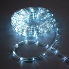 Световой шнур Luazon Lighting 10 мм, IP65, 10 м, 24 LED/м, 220 В, 8 режимов, свечение белое - фото 17365665