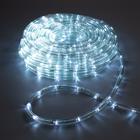 Световой шнур Luazon Lighting 10 мм, IP44, 20 м, 24 LED/м, 220 В, 8 режимов, свечение белое - фото 2849480