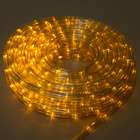 Световой шнур Luazon Lighting 10 мм, IP65, 20 м, 24 LED/м, 220 В, 8 режимов, свечение жёлтое - Фото 8