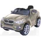 Электромобиль BMW X6, цвет шампань глянец - Фото 2
