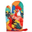 Варежка-прихватка "Символ года" 18 х 26 см, 100% п/э - Фото 1