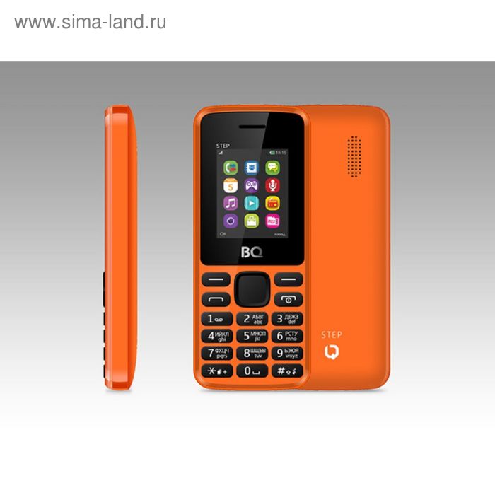 Сотовый телефон BQ M-1830 Step Оранжевый --БЕЗ СЗУ-- - Фото 1