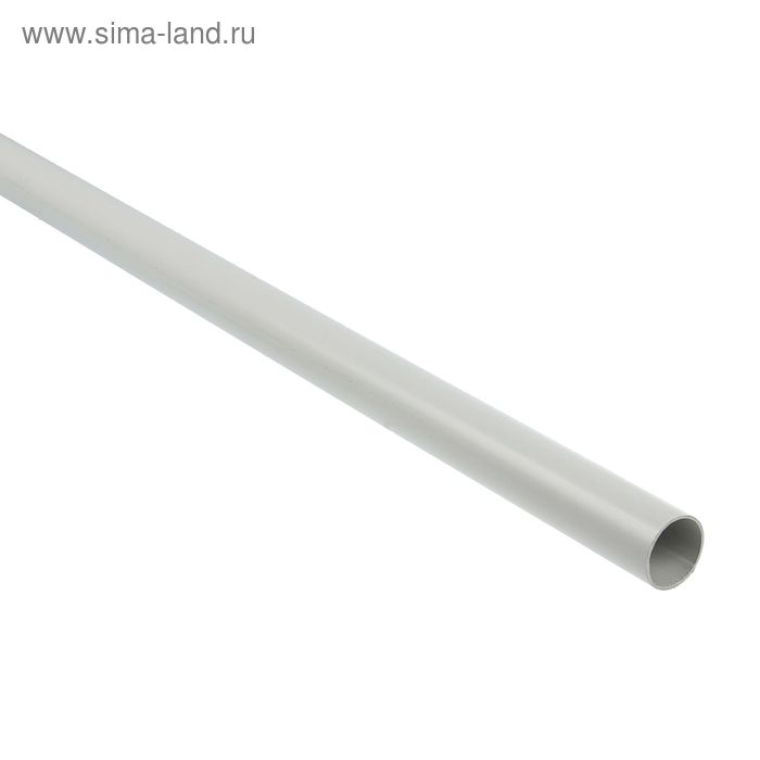 Труба жесткая, ПВХ, d=32 мм,, длина 3 м, цвет серый, 55.02.002.0010 - Фото 1