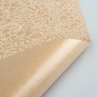 Бумага упаковочная крафт "Кружево белое", ламинированная, 0,7 x 10 м - Фото 3