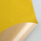 Бумага упаковочная крафт "Желтый", ламинированная, 0,7 x 10 м - Фото 3