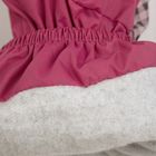 Варежки для девочки, размер 10, цвет бордо МИКС - Фото 3