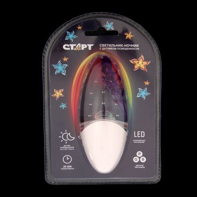 Ночник СТАРТ NL 1LED "Василек"