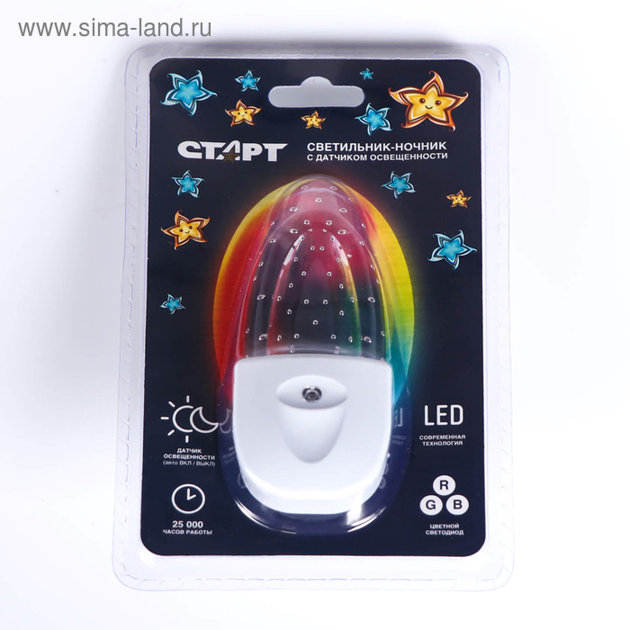 Ночник СТАРТ NL 1LED "Капля" - Фото 1