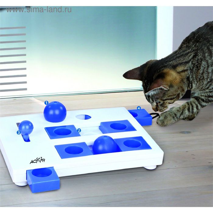 Развивающая игрушка Trixie Brain Mover для кошек,25 × 20 cm - Фото 1