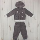 Комплект детский (джемпер, брюки), рост 74-86 см, цвет серый 585-AZ_М - Фото 1