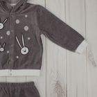Комплект детский (джемпер, брюки), рост 86 см, цвет серый 585-AZ_М - Фото 3