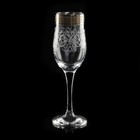 Набор бокалов для шампанского 200 мл "Греческий узор", 6 шт - Фото 2