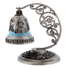 Колокольчик рождественский на подставке "Храм", металл, заливка краской - Фото 1