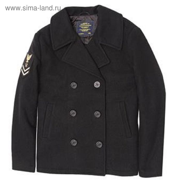 продаю мужской морской бушлат вмф us navy pea coat. navy. alpha industries : куп