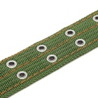 Ошейник четырехслойный с вертлюгом, 65×4 см, ОШ 54-60 см, полиэстер, зелёный - Фото 9