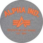 Футболка Authentic Military Apparel Alpha Industries heather gray 2XL - Фото 3