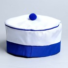 Берет «Моряк», с помпоном, взрослый, р-р. 60 - Фото 7