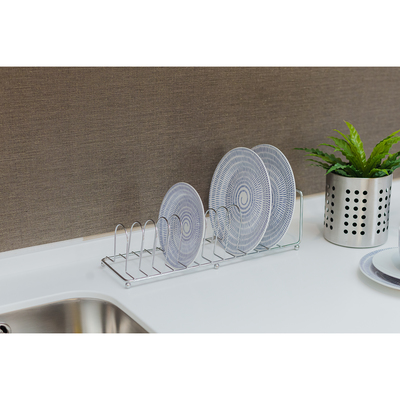 Сушилка для посуды Доляна, 35,5×11×11 см, цвет хром