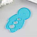 Линейка-шаблон для ровных завитков "Человечек" МИКС 9,5х5 см - Фото 3