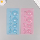 Линейка-шаблон для квиллинга «Круги» 18×9×2.5 см - Фото 1