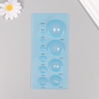 Линейка-шаблон для квиллинга «Круги» 18×9×2.5 см - Фото 2