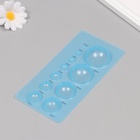 Линейка-шаблон для квиллинга «Круги» 18×9×2.5 см - Фото 3