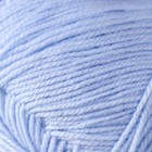 Пряжа для вязания спицами, крючком «Пехорский текстиль. Кроссбред Бразилии», 50% мериносовая шерсть, 50% акрил, 500 м/100 г, (177 голубое небо) - Фото 3