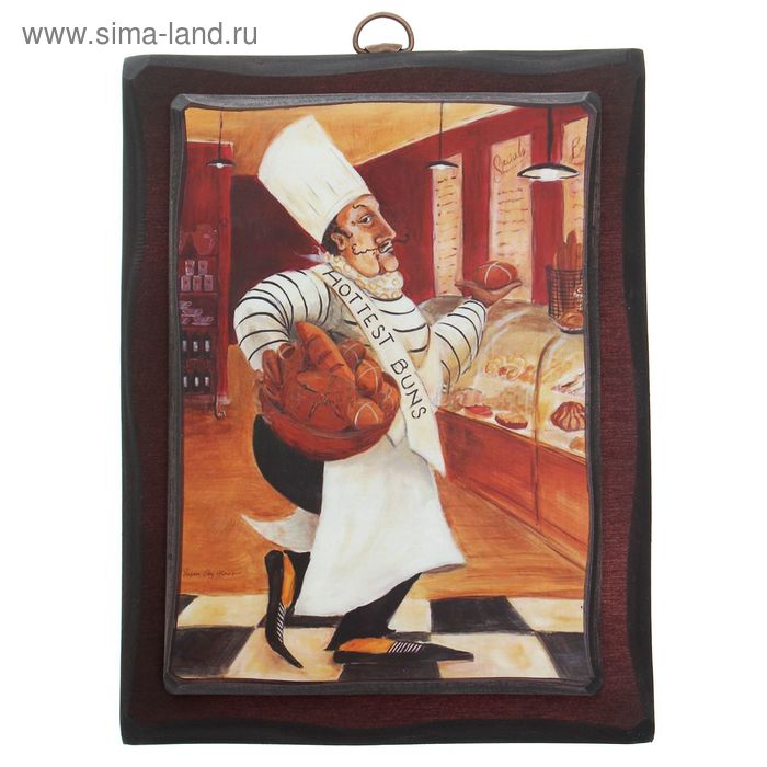 Картина "Пекарь" 16*21 см - Фото 1