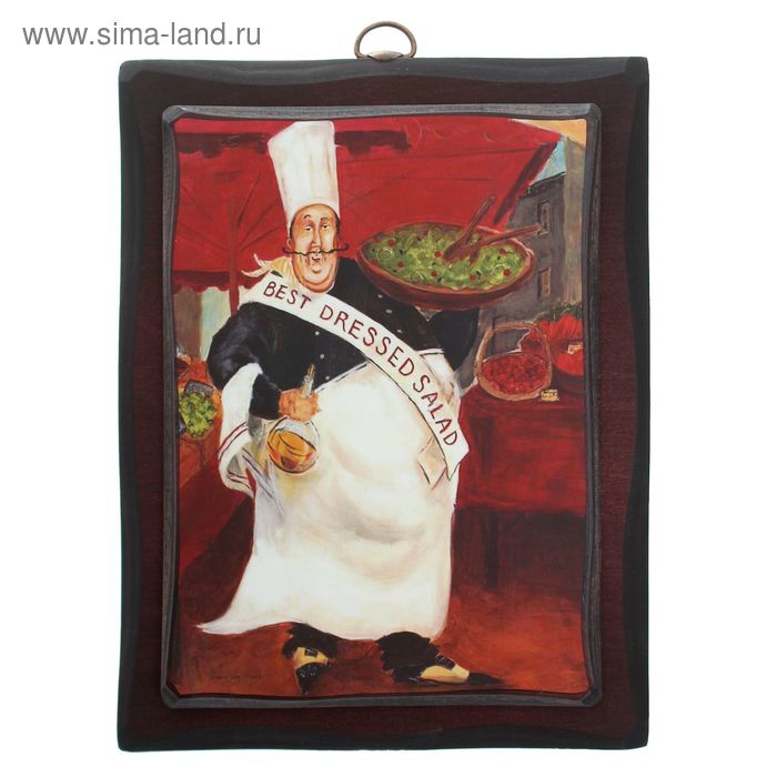 Картина "Повар" 16*21 см - Фото 1