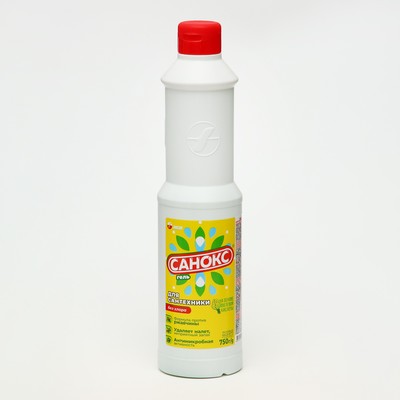 Гель «Санокс», для чистки сантехники, 750 мл