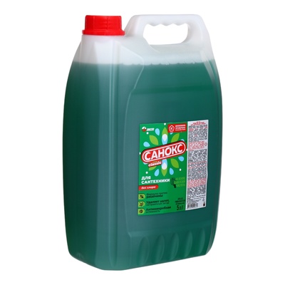 Гель для сантехники «Санокс», против ржавчины, 5 л