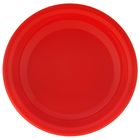 Тарелка глубокая 22 см h=3,1 см, цвет красный - Фото 2