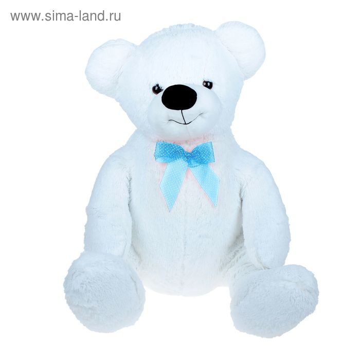 Мягкая игрушка "Медведь игольчатый", цвет белый - Фото 1