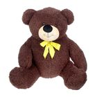 Мягкая игрушка "Медведь кудрявый", цвет тёмно-коричневый - Фото 1