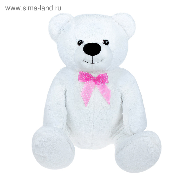Мягкая игрушка "Медведь игольчатый", цвет белый - Фото 1