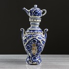 Самовар электрический с заварником "Гжель", в наборе: самовар 4 л и чайник 0,5 л - Фото 11