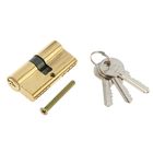 Цилиндровый механизм AL 60 РB, английский ключ, цвет латунь - Фото 1