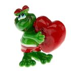 Сувенир "Лягушонок валентин" 4х3х2 см - Фото 1