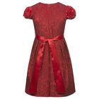 Платье нарядное для девочки, рост 122 см, цвет красный - Фото 3