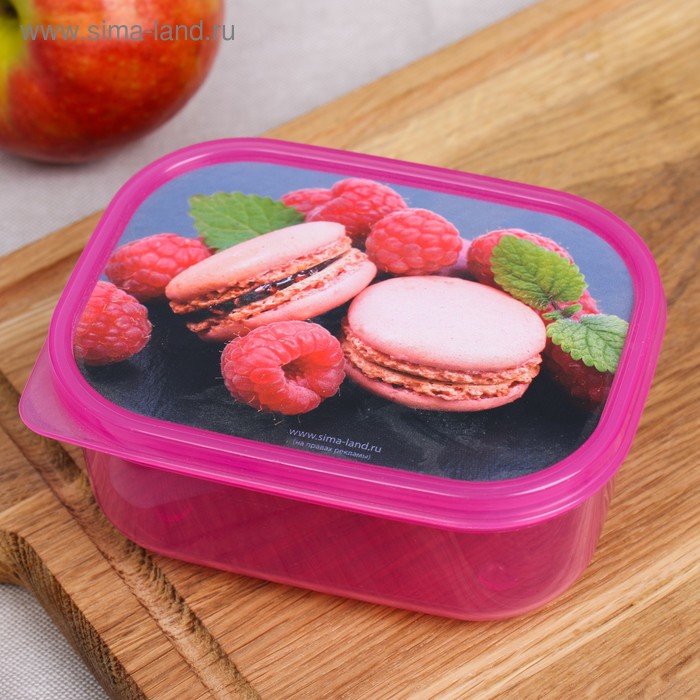 Ланч-бокс «Макаруны», 500 мл - Фото 1