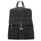 Рюкзак-сумка женский, 1 отдел, 2 наружных кармана, чёрный - Фото 1